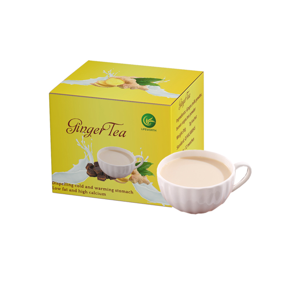 Lifeworth instant lemon ginger milk tea