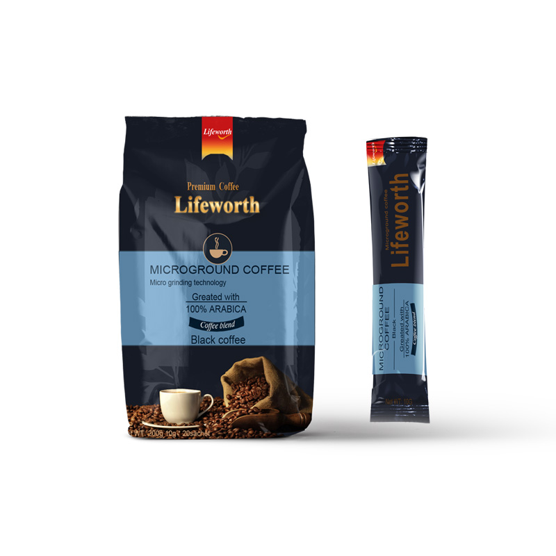 Lifeworth microground instant black coffee
