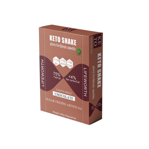 Lifeworth low carb keto pre workout meal replacement shake