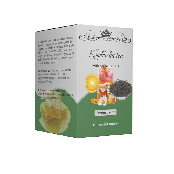 Lifeworth organic fermented kombucha bacteria tea drink with basil seeds for ski