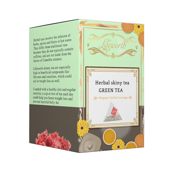 Lifeworth herbal skinny detox lemon tea bag supplier