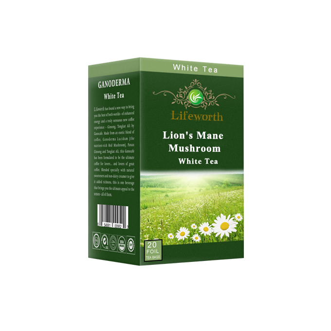 Lifeworth herbal mushroom reishi tea drink mix