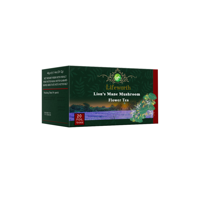 Lifeworth herbal mushroom reishi tea drink mix