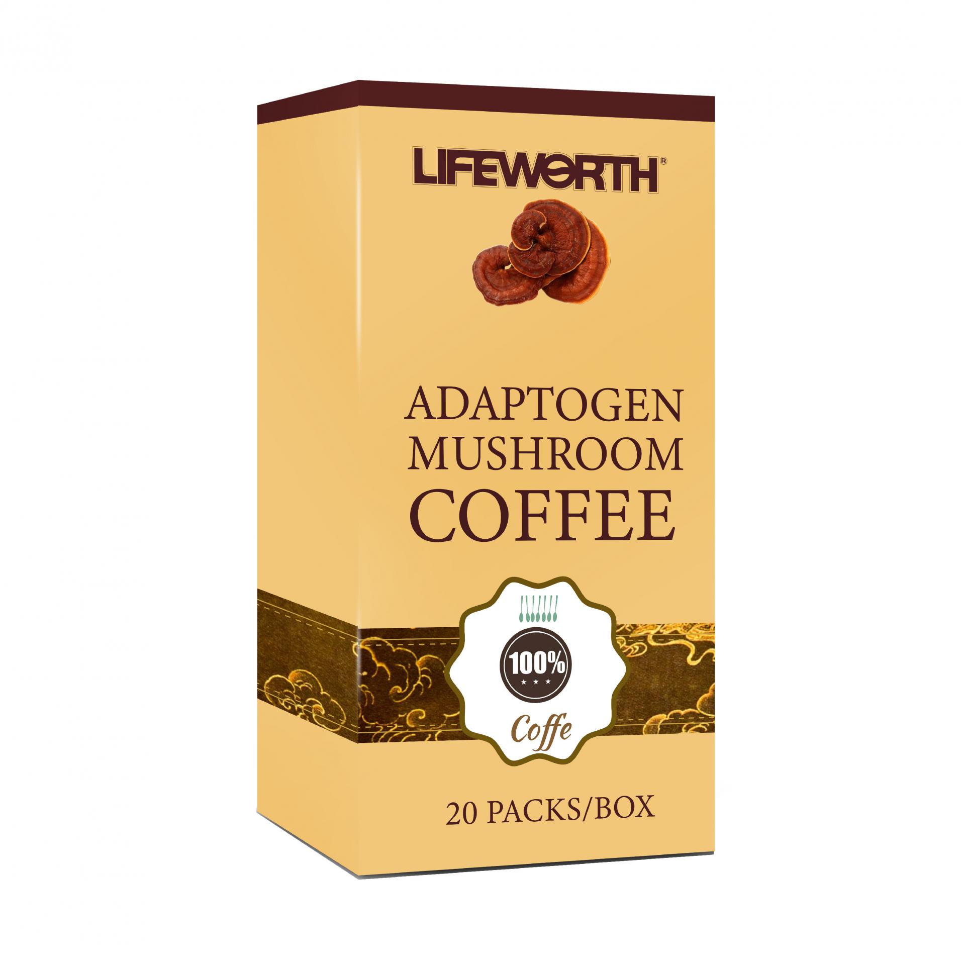 Lifeworth organic mushroom coffee mix with chaga wholesale