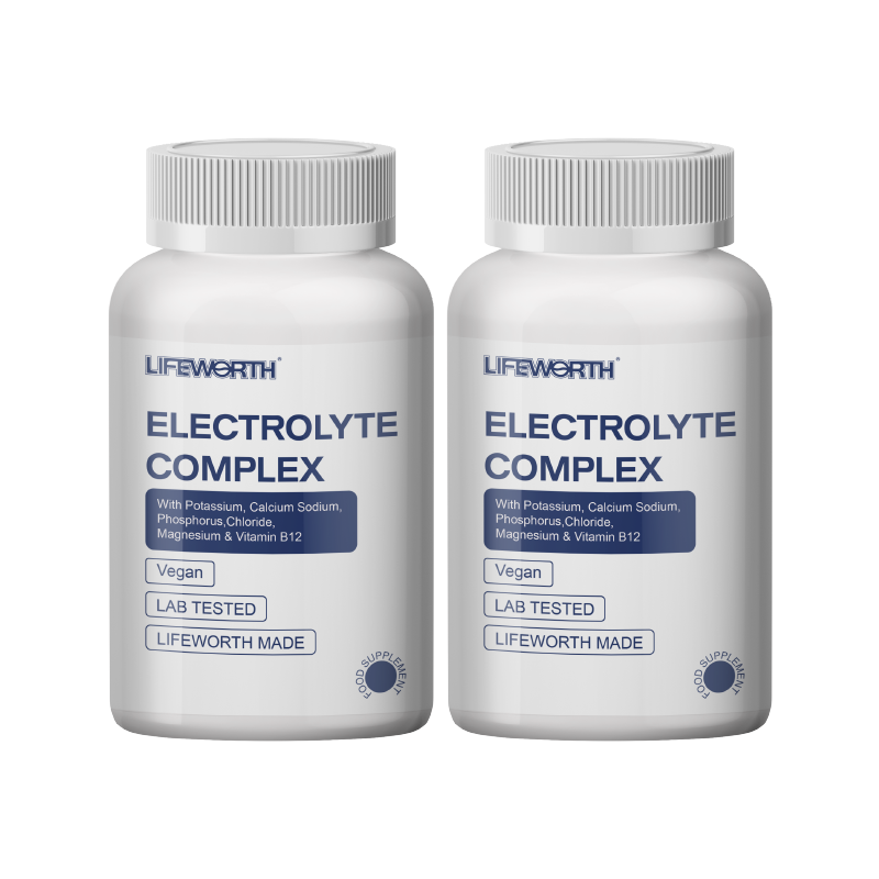 Electrolytes Complex - 120 High Strength Electrolyte Tablets - Enriched with Essential Minerals